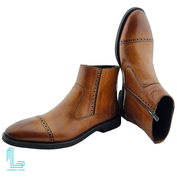 بوت چرم مردانه کد LLS-302