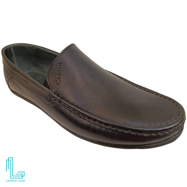 کفش کالج چرم طبیعی مردانه کد LLS-100