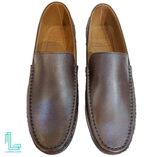 کفش کالج چرم طبیعی مردانه کد LLS-100