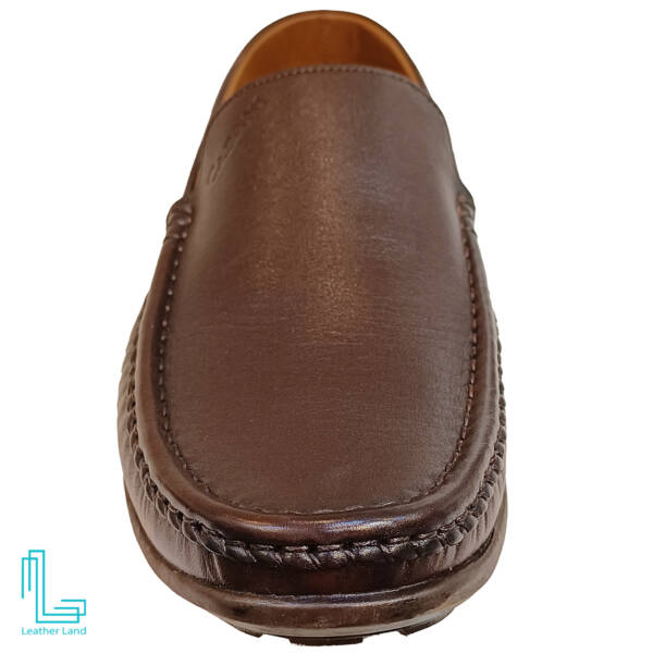کفش کالج چرم طبیعی مردانه کد LLS-100