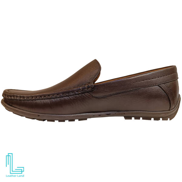 کفش کالج چرم طبیعی مردانه کد LLS-100