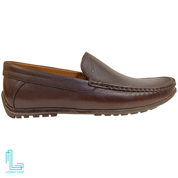 کفش کالج چرم طبیعی مردانه کد LLS-100